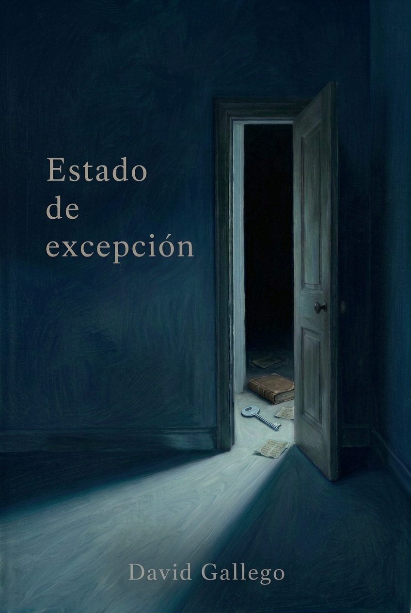 Portada de Estado de excepción, de David Gallego